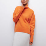 Sky Blue Turtleneck Jumper