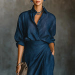 Willow | Long Pleated Set