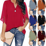 Evelina | Elegant Flowy Blouse