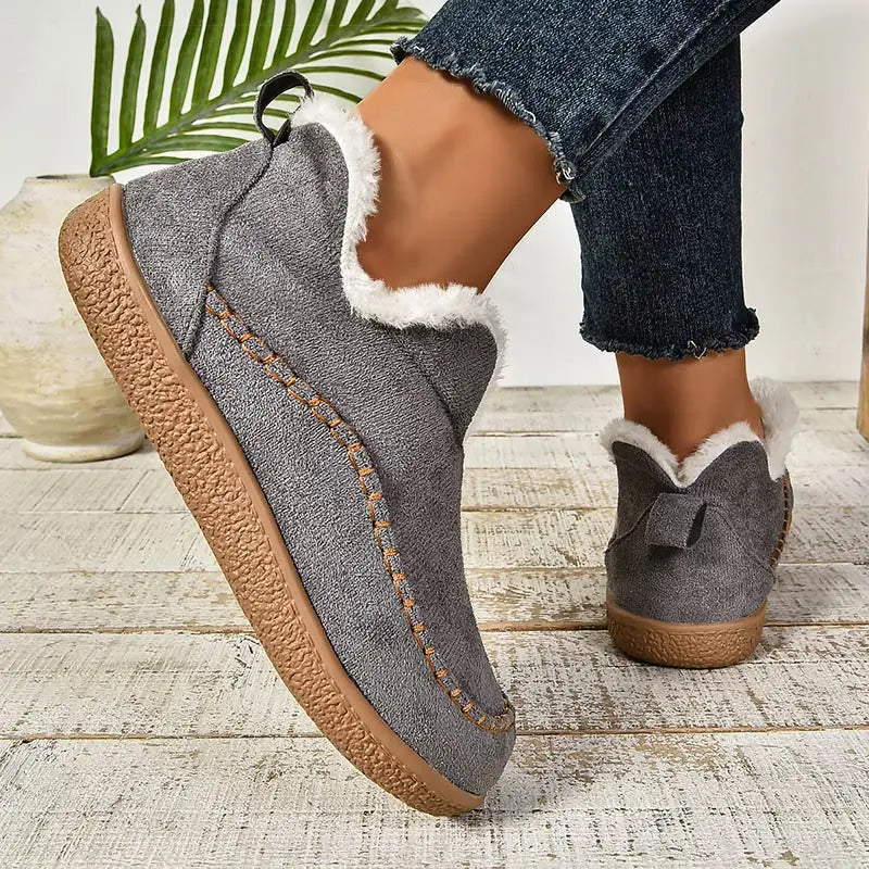 Hera - Orthopedic Ankle Boots Grey, photo studio