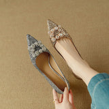 Glitter Jewel Pumps