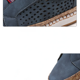 Yara | Perforated Slip-On Walking Sneakers