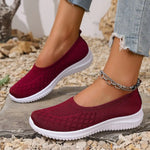 Estella | Diamond-Knit Slip-On Shoes with Arch Support