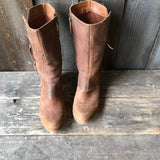 Giana | Mid-Calf Boots with a Fold-Over Cuff and Block Heel