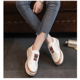 Yara | Perforated Slip-On Walking Sneakers