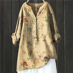 Susannah | Flowy Vintage Floral Blouse