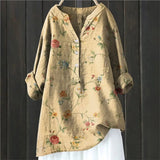 Susannah | Flowy Vintage Floral Blouse