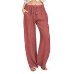 Rowyn | Drawstring Trousers with Wide Side Pockets