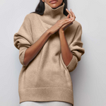 Sky Blue Turtleneck Jumper