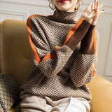 Green Stripe Chevron Jumper