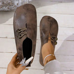 Charlee | Orthopaedic Flat Shoes with Button Detail