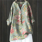 Susannah | Flowy Vintage Floral Blouse