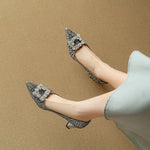 Glitter Jewel Pumps