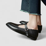 Low-Heel Orthopaedic Mary Jane Shoes