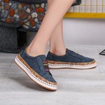 Yara | Perforated Slip-On Walking Sneakers