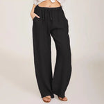Rowyn | Drawstring Trousers with Wide Side Pockets