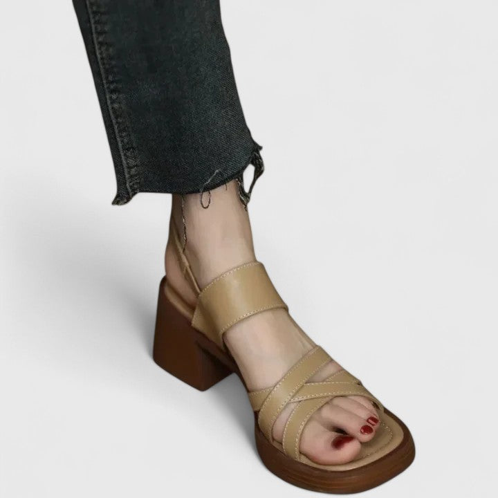Cleo | Women's Elegant Crossover Sandals