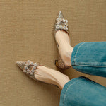 Glitter Jewel Pumps