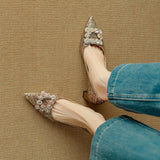 Glitter Jewel Pumps