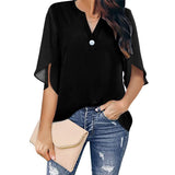 Evelina | Elegant Flowy Blouse