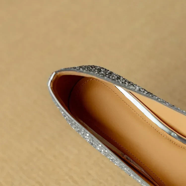 Glitter Jewel Pumps