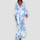 Berenice | V-Neck Balloon Sleeve Dress