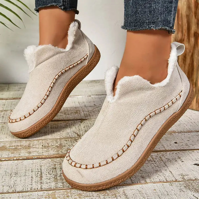 Hera | Orthopaedic Booties with a Plush Collar