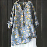 Susannah | Flowy Vintage Floral Blouse