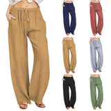 Rowyn | Drawstring Trousers with Wide Side Pockets