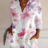 Rowena | Colourful Print Blouse