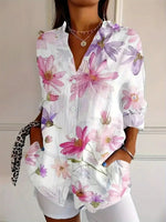 Rowena | Colourful Print Blouse
