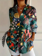 Rowena | Colourful Print Blouse