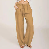 Rowyn | Drawstring Trousers with Wide Side Pockets