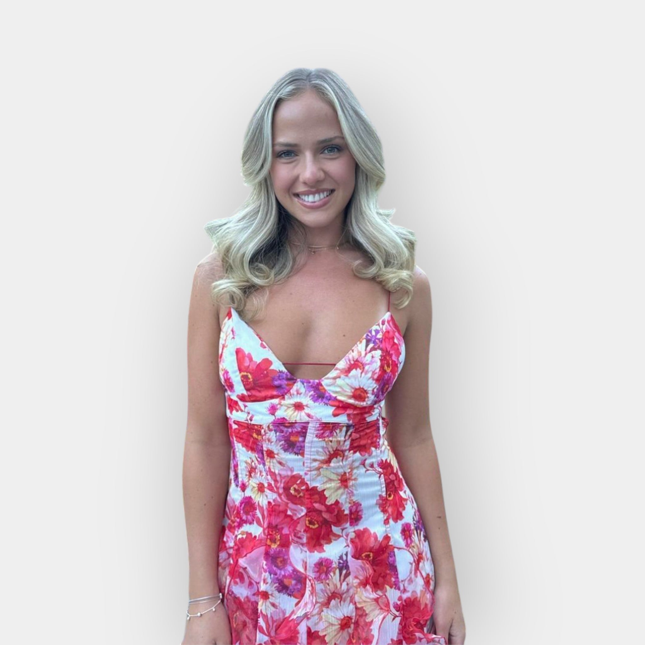 Maxi Dress with Ruffles