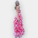 Maxi Dress with Ruffles