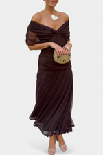 Maddison | V-Neck Floral Maxi Dress