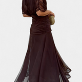 Maddison | V-Neck Floral Maxi Dress