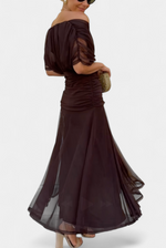 Maddison | V-Neck Floral Maxi Dress