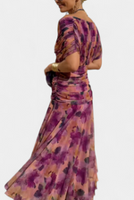 Maddison | V-Neck Floral Maxi Dress