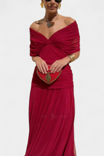Maddison | V-Neck Floral Maxi Dress