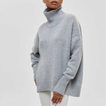 Sky Blue Turtleneck Jumper