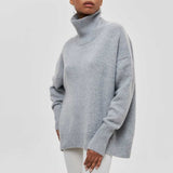 Sky Blue Turtleneck Jumper