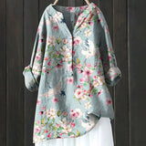 Susannah | Flowy Vintage Floral Blouse
