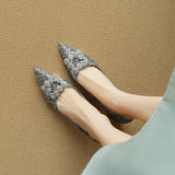 Glitter Jewel Pumps