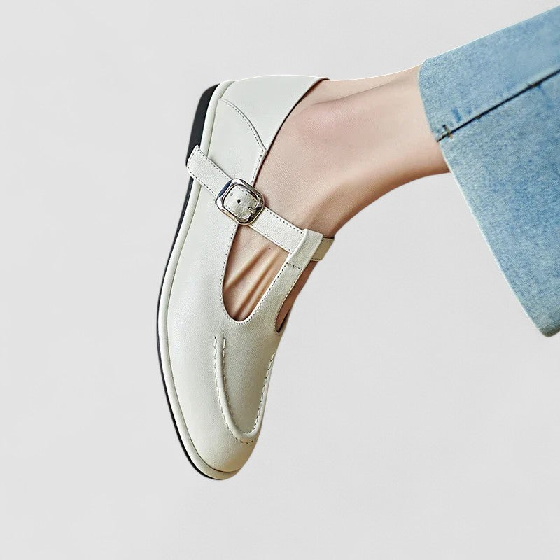 Low-Heel Orthopaedic Mary Jane Shoes