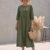 Marietta | Flowy Summer Midi Dress