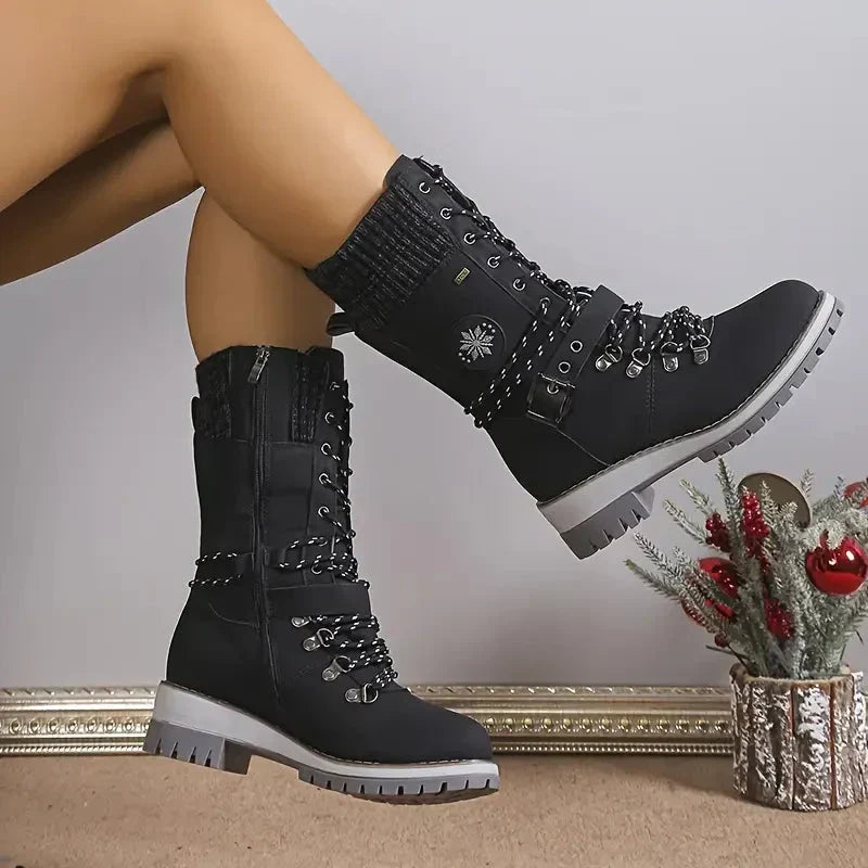 Yvonne Orthopedic Winter Boots Grey, photo studio