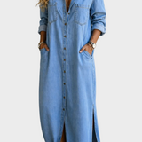 Delaney | Button-Front Dress