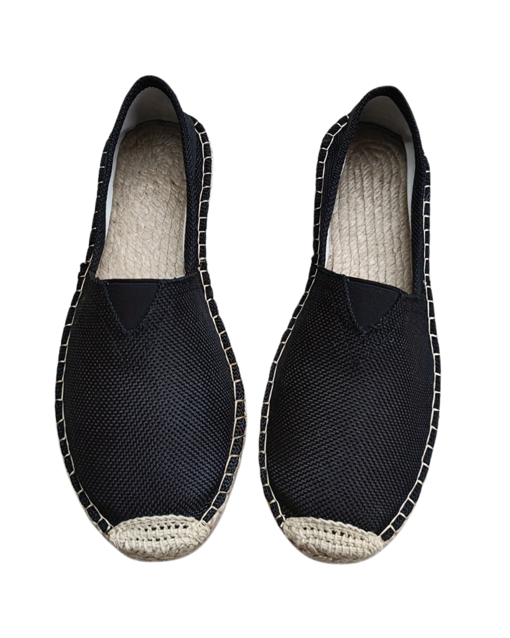 Asher Elegant Espadrilles White, photo studio