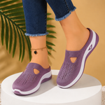 Rosalind | Mesh Slip-On Mules with a Cushioned Air Sole